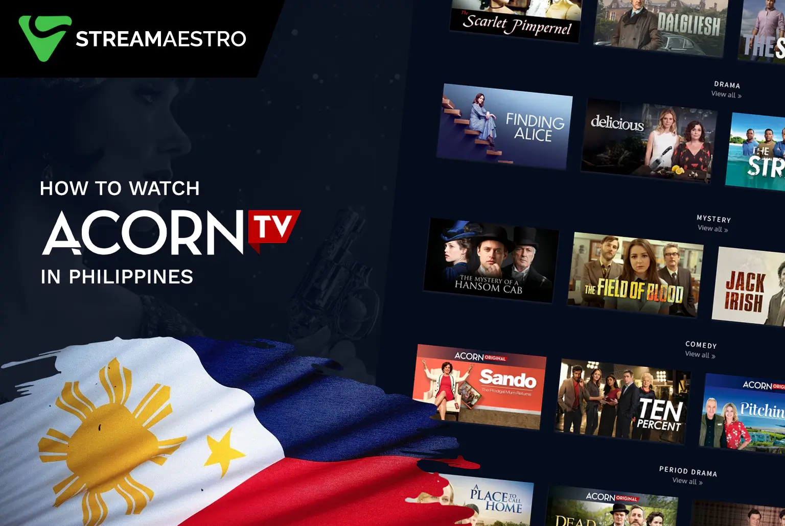 Watch Acorn TV in Philippines