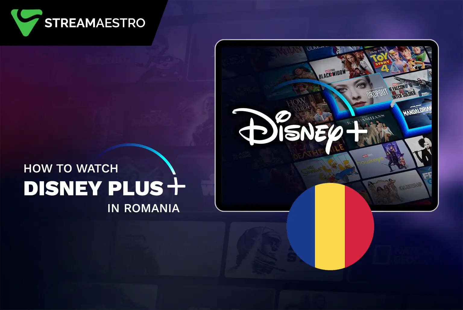 Watch Disney Plus in Romania