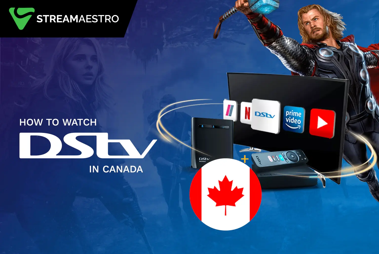 Watch DStv in Canada