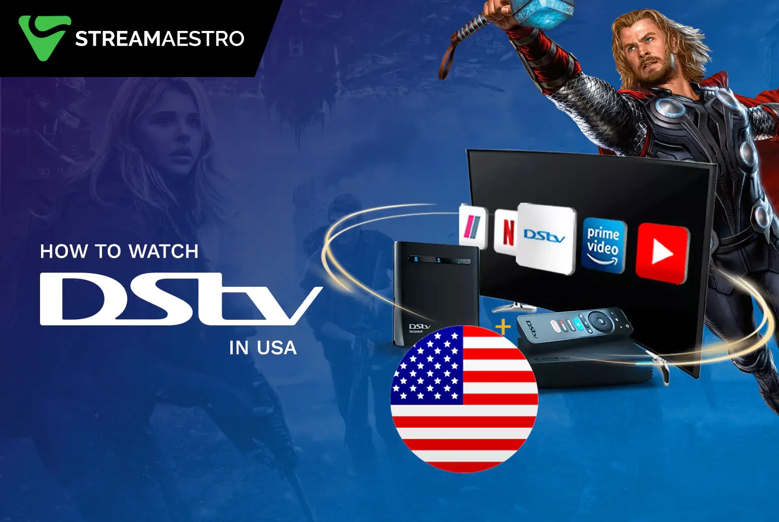 Watch DStv in USA