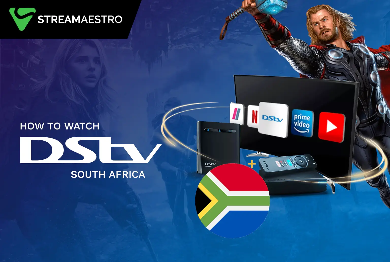 Watch DStv Outside South Africa