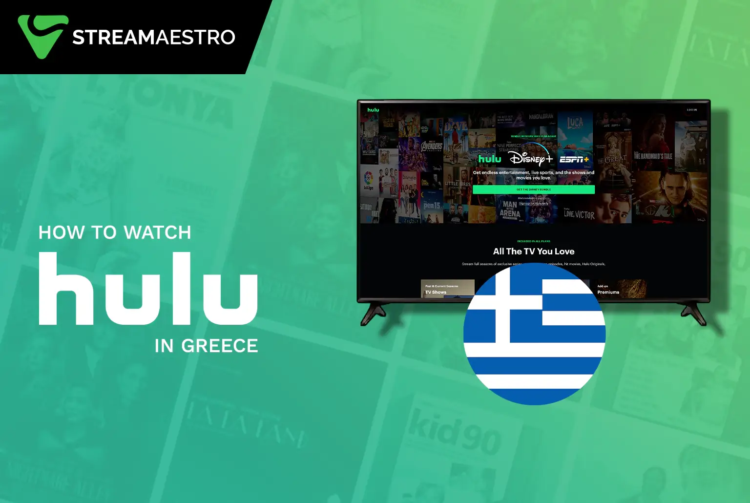 Watch Hulu in Greece