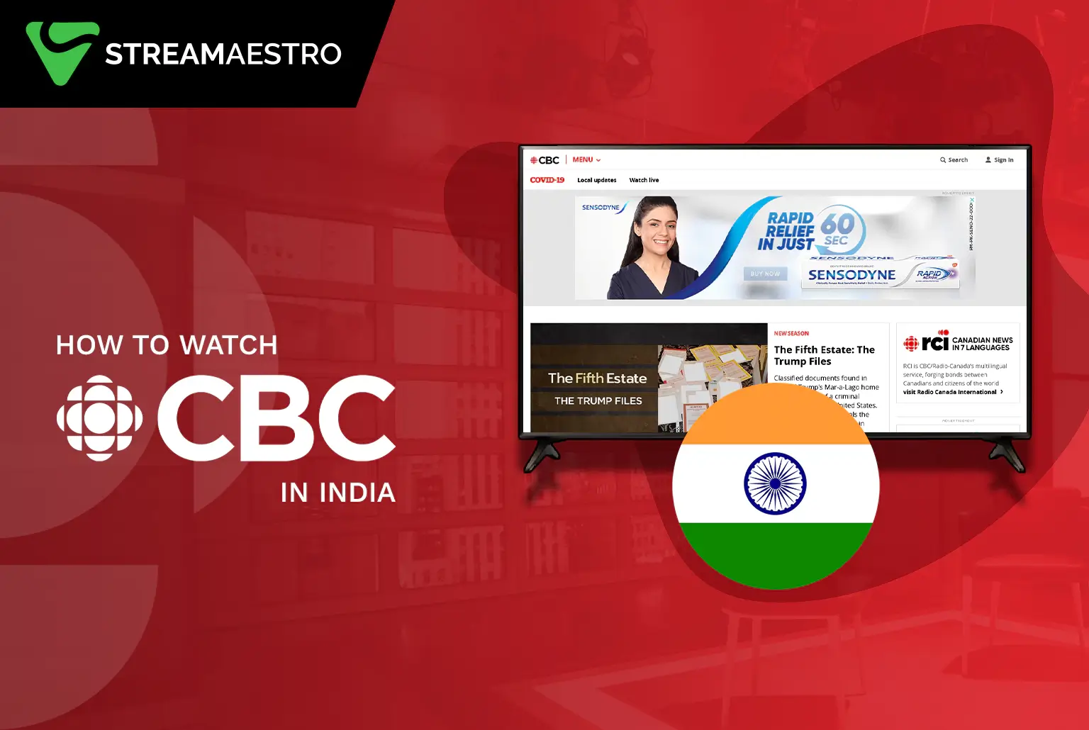 Watch CBC in India