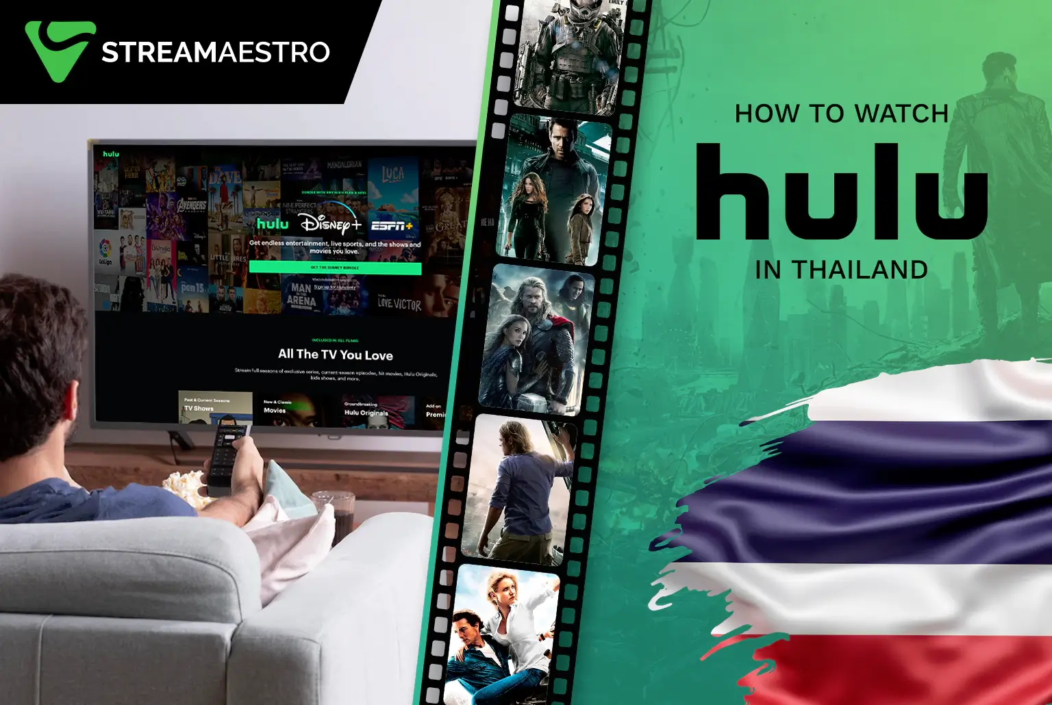 Watch Hulu in Thailand