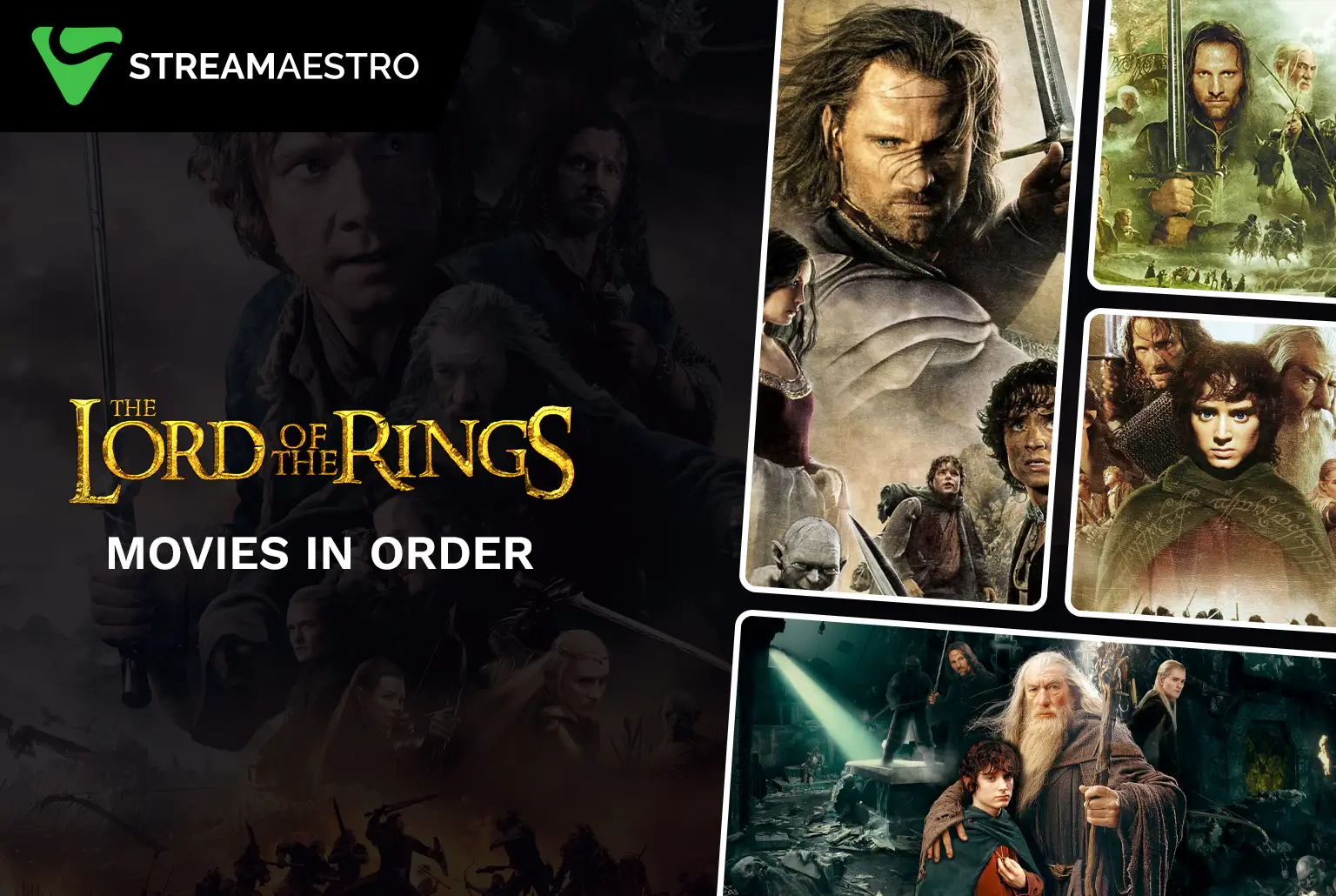 Watch Lord of The Rings Movies in Order