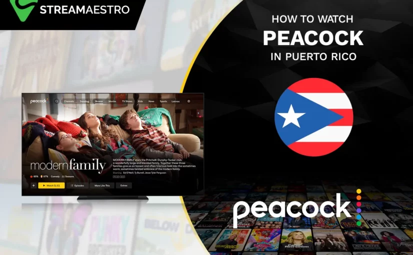 How to Watch US Library of Peacock TV in Puerto Rico [Easy Guide March 2023]