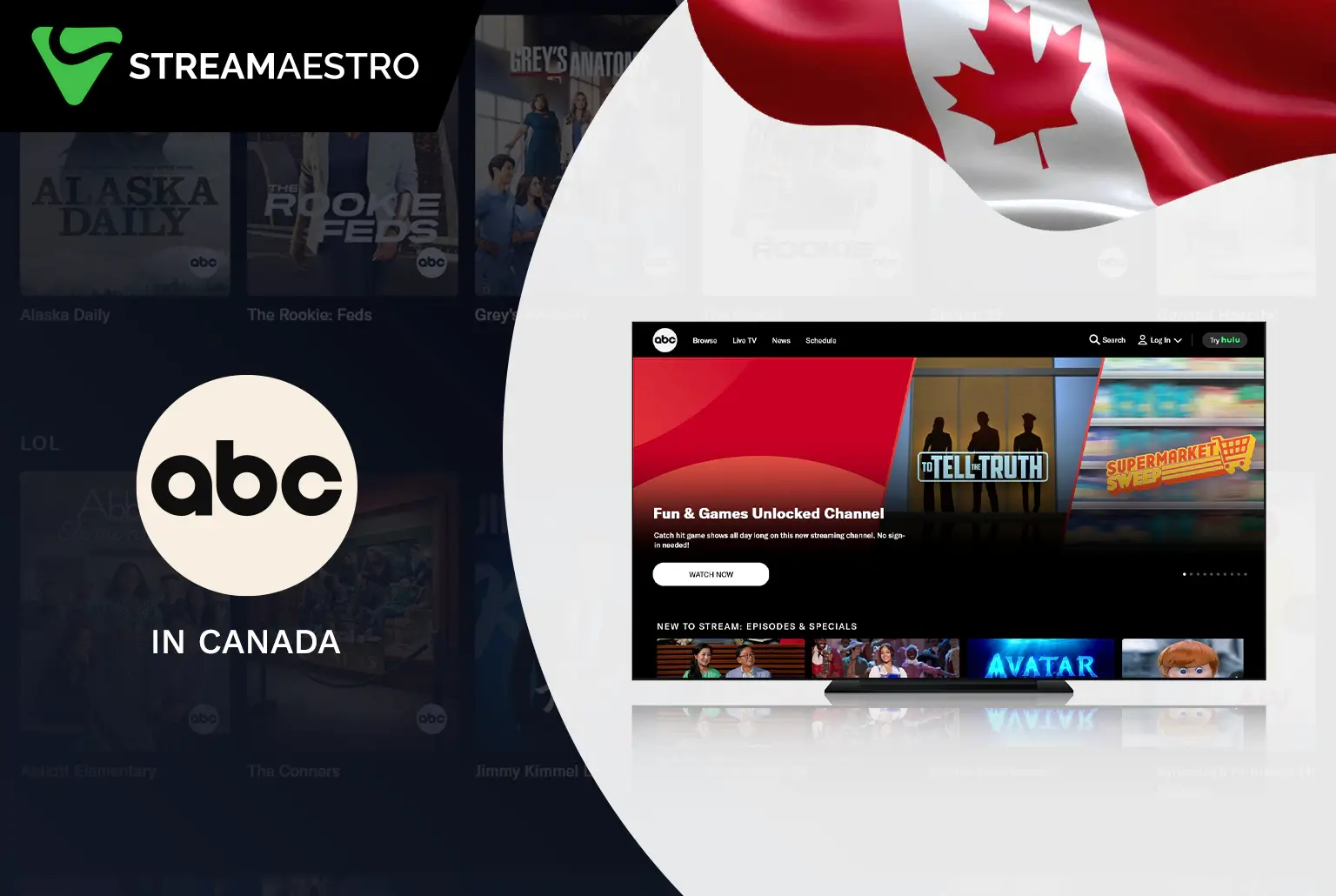 Watch ABC in Canada