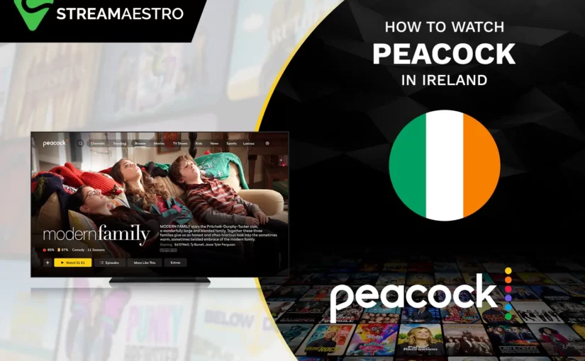 Watch US Library of Peacock TV in Ireland