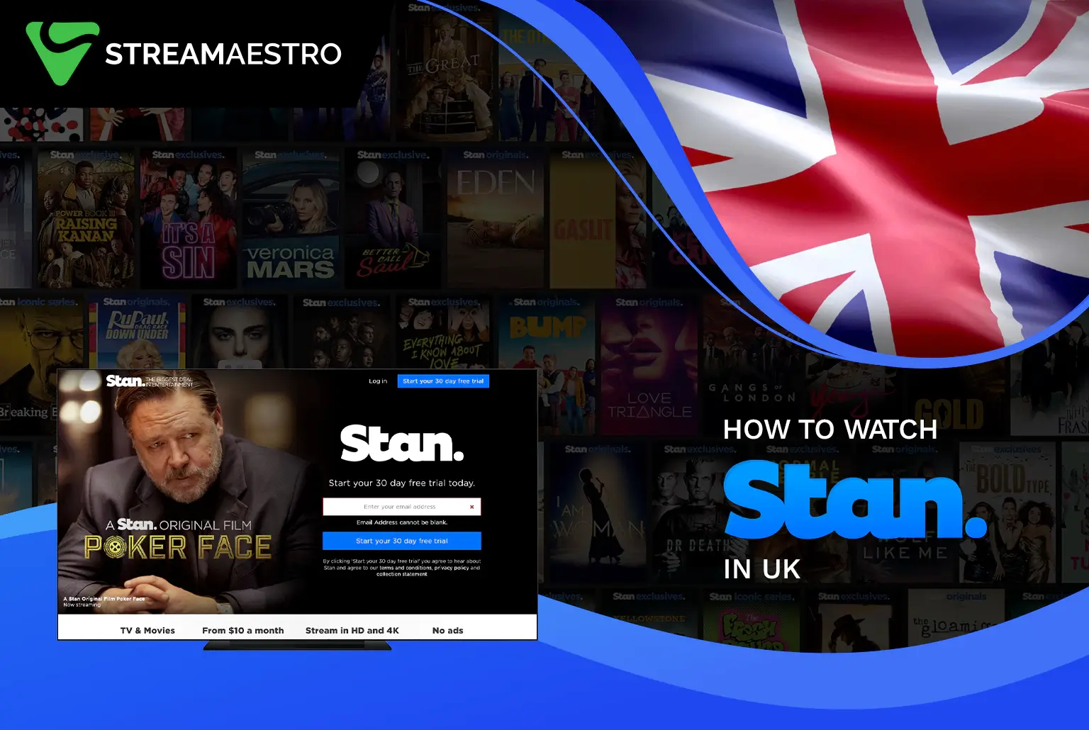 Watch Stan in UK